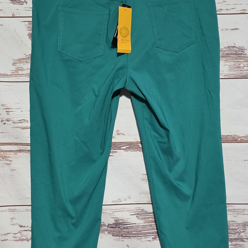 Ruby Rd Blue Ankle Jeans - Picture 5 of 10
